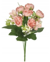 SZTUCZNE KWIATY GAŁĄZKI ROŚLINY PEONIA PIWONIA JAK ŻYWA