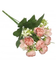 SZTUCZNE KWIATY GAŁĄZKI ROŚLINY PEONIA PIWONIA JAK ŻYWA