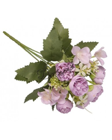 SZTUCZNE KWIATY GAŁĄZKI ROŚLINY PEONIA PIWONIA JAK ŻYWA