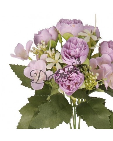 SZTUCZNE KWIATY GAŁĄZKI ROŚLINY PEONIA PIWONIA JAK ŻYWA