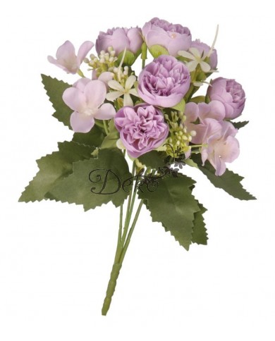 SZTUCZNE KWIATY GAŁĄZKI ROŚLINY PEONIA PIWONIA JAK ŻYWA