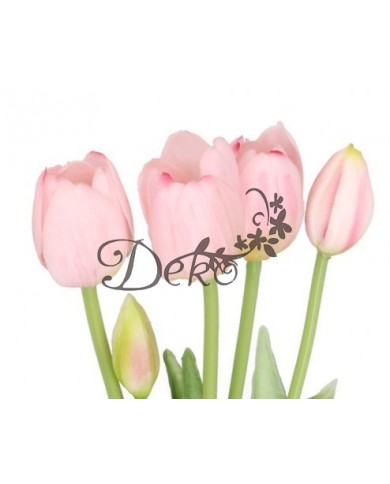 TULIPANY BUKIET TULIPANÓW GUMOWANE GUMOWE SILIKONOWE JAK ŻYWE