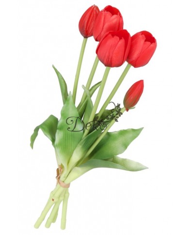 TULIPANY BUKIET TULIPANÓW GUMOWANE GUMOWE SILIKONOWE JAK ŻYWE