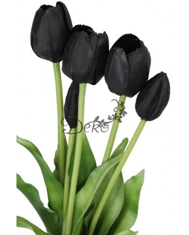 TULIPANY BUKIET TULIPANÓW GUMOWANE GUMOWE SILIKONOWE JAK ŻYWE