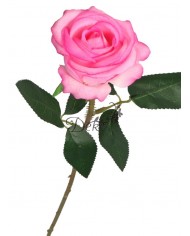 SZTUCZNE KWIATY RÓŻE RÓŻA ZAMSZOWA WELUROWA 46CM