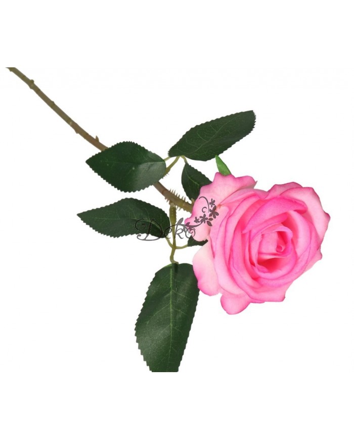 SZTUCZNE KWIATY RÓŻE RÓŻA ZAMSZOWA WELUROWA 46CM