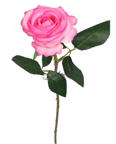 SZTUCZNE KWIATY RÓŻE RÓŻA ZAMSZOWA WELUROWA 46CM