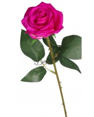 SZTUCZNE KWIATY RÓŻE RÓŻA ZAMSZOWA WELUROWA 46CM