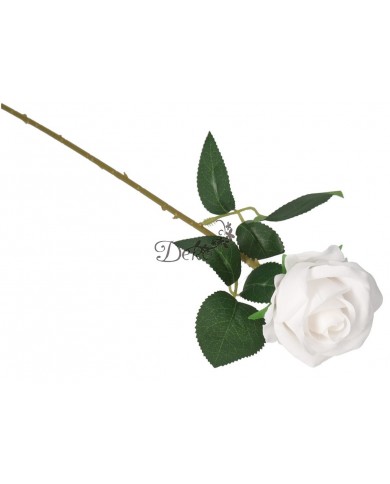 SZTUCZNE KWIATY RÓŻE RÓŻA ZAMSZOWA WELUROWA 46CM