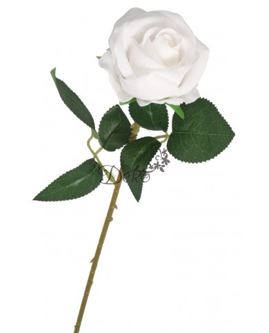 SZTUCZNE KWIATY RÓŻE RÓŻA ZAMSZOWA WELUROWA 46CM