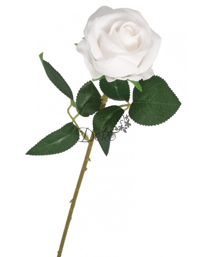 SZTUCZNE KWIATY RÓŻE RÓŻA ZAMSZOWA WELUROWA 46CM