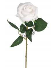 SZTUCZNE KWIATY RÓŻE RÓŻA ZAMSZOWA WELUROWA 46CM