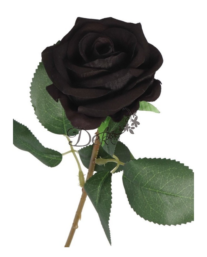 SZTUCZNE KWIATY RÓŻE RÓŻA ZAMSZOWA WELUROWA 46CM