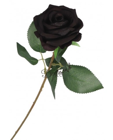 SZTUCZNE KWIATY RÓŻE RÓŻA ZAMSZOWA WELUROWA 46CM