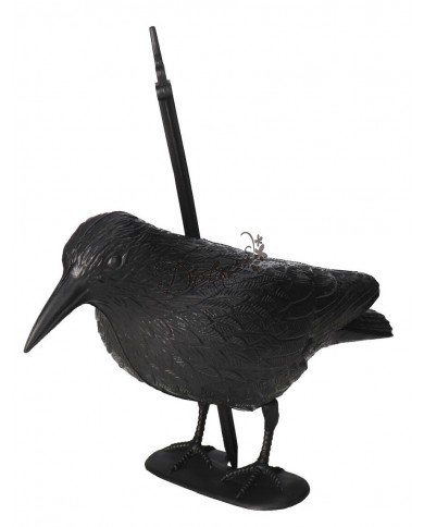 KRUK DUŻY ODSTRASZACZ GOŁĘBI PTAKÓW SZPAKÓW BALKON