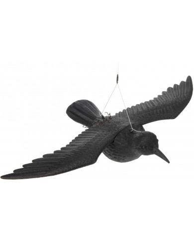 KRUK DUŻY NA BALKON ODSTRASZACZ PTAKÓW W LOCIE