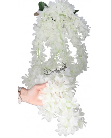 SZTUCZNE KWIATY ZWISAJĄCE WISTERIA 135CM JAK ŻYWA PREMIUM