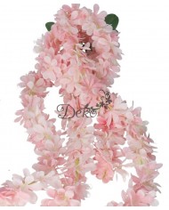 SZTUCZNE KWIATY ZWISAJĄCE WISTERIA 135CM JAK ŻYWA PREMIUM