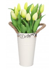 TULIPANY BUKIET TULIPANÓW GUMOWE GUMOWANE JAK ŻYWE 7SZT.