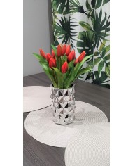 TULIPANY BUKIET TULIPANÓW GUMOWE GUMOWANE JAK ŻYWE 7SZT.