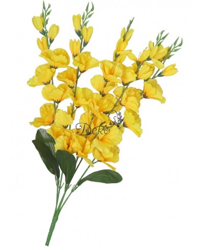 SZTUCZNE KWIATY BUKIET GĘSTY DUŻY MIECZYK MIECZYKI 70CM