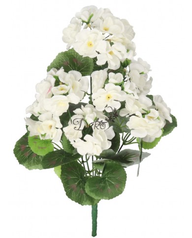 SZTUCZNE KWIATY ROŚLINY PELARGONIA BUKIET 45CM GĘSTY JAK ŻYWA
