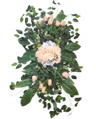 WIĄZANKA STROIK NA GRÓB KOMPOZYCJA DUŻA SZTUCZNE KWIATY