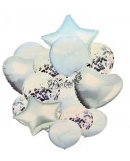 BALON FOLIOWY NAPIS GIRL ROCZEK URODZINY 106 CM