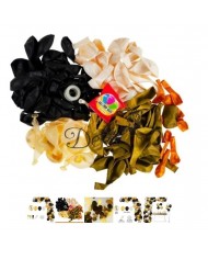 BALONY NA URODZINY ZESTAW BALONÓW MIX 100SZT ŚLUB PARTY