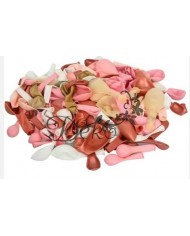 BALONY NA URODZINY ZESTAW BALONÓW MIX 100SZT ŚLUB PARTY