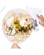 BALONY NA URODZINY ZESTAW BALONÓW MIX 100SZT ŚLUB PARTY