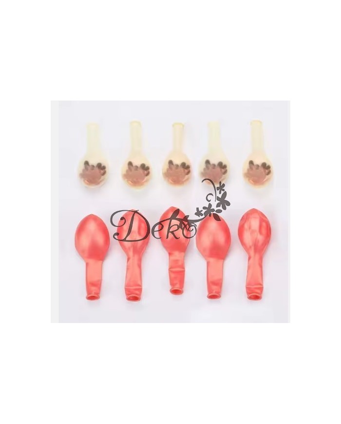 BALONY NA URODZINY ZESTAW BALONÓW MIX 100SZT ŚLUB PARTY