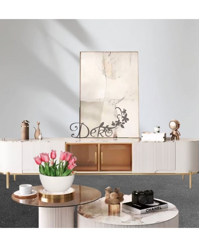 DONICZKA OSŁONKA CERAMICZNA BIAŁA ŁÓDKA OZDOBA