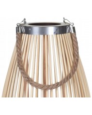LAMPION BAMBUSOWY RATTANOWY LATARNIA 95 CM USZKODZONE