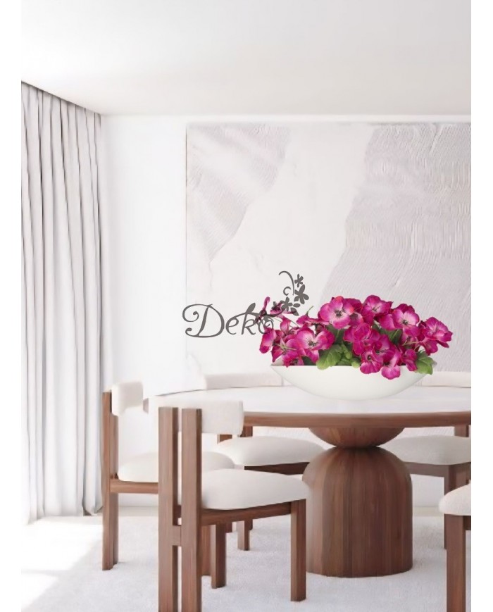 DONICZKA OSŁONKA CERAMICZNA BIAŁA ŁÓDKA DUŻA OZDOBA