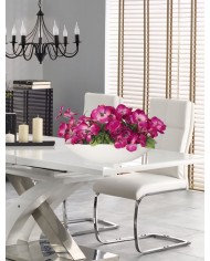 DONICZKA OSŁONKA CERAMICZNA BIAŁA ŁÓDKA DUŻA OZDOBA