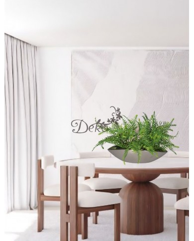 DONICZKA OSŁONKA CERAMICZNA SREBRNA ŁÓDKA DUŻA OZDOBA