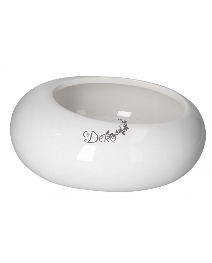 DONICZKA OSŁONKA CERAMICZNA BIAŁA NOWOCZESNA DUŻA