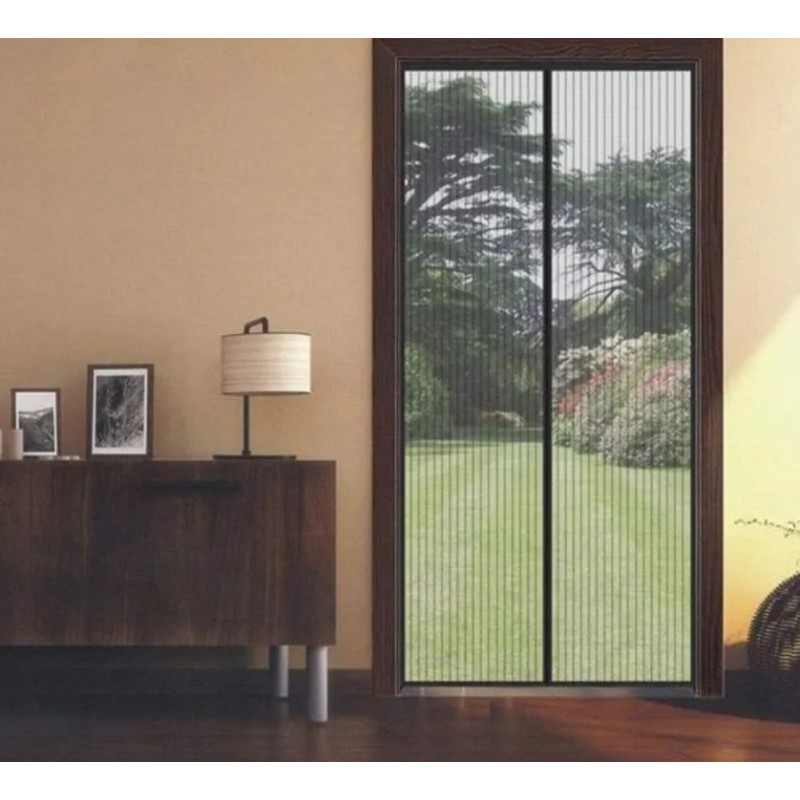 MOSKITIERA SIATKA MAGNETYCZNA NA DRZWI OKNO 210x100