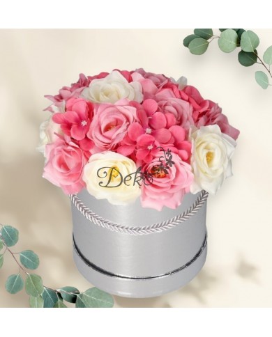 FLOWER BOX PUDEŁKO NA DZIEŃ MAMY DZIEŃ NAUCZYCIELA ŚLUB PREZENT