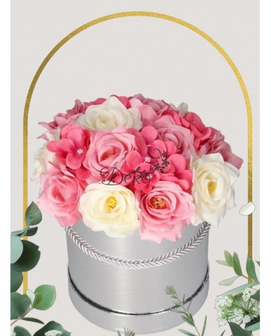 FLOWER BOX PUDEŁKO NA DZIEŃ MAMY DZIEŃ NAUCZYCIELA ŚLUB PREZENT