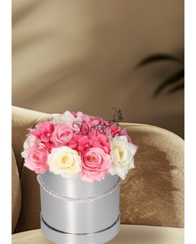 FLOWER BOX PUDEŁKO NA DZIEŃ MAMY DZIEŃ NAUCZYCIELA ŚLUB PREZENT