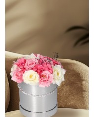 FLOWER BOX PUDEŁKO NA DZIEŃ MAMY DZIEŃ NAUCZYCIELA ŚLUB PREZENT