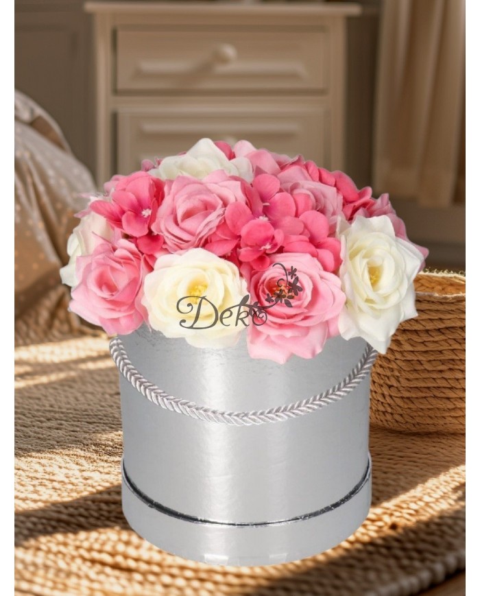 FLOWER BOX PUDEŁKO NA DZIEŃ MAMY DZIEŃ NAUCZYCIELA ŚLUB PREZENT