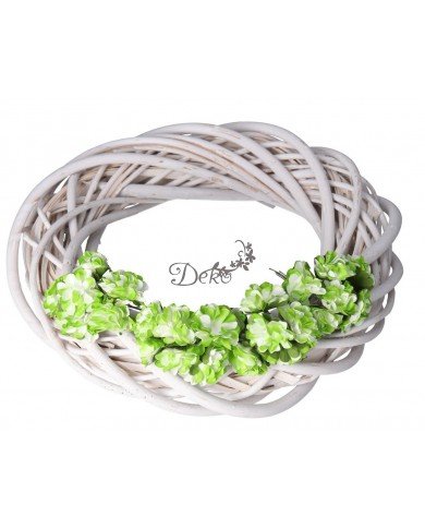 KWIATKI PAPIEROWE NA DRUCIKU 30SZT OZDOBA DEKORACJA