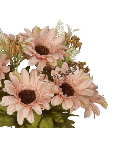 SZTUCZNE KWIATY JAK ŻYWE GERBERA 50CM JAKOŚĆ PREMIUM
