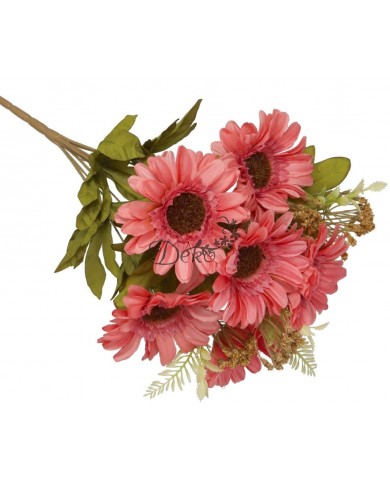 SZTUCZNE KWIATY JAK ŻYWE GERBERA 50CM JAKOŚĆ PREMIUM