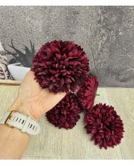 CHRYZANTEMA GŁÓWKA GŁÓWKI SZTUCZNE KWIATY 10SZT 12CM