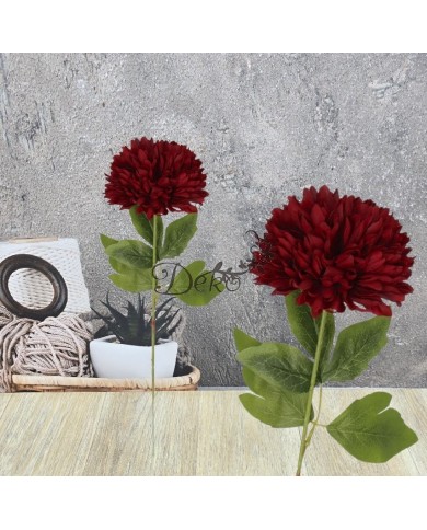 CHRYZANTEMA SZTUCZNE KWIATY JAK ŻYWA 48CM GŁÓWKA 12CM