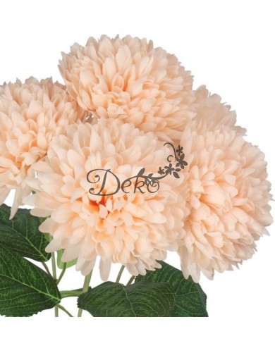 CHRYZANTEMA W BUKIECIE SZTUCZNE KWIATY JAK ŻYWE 45CM DUŻY BUKIET